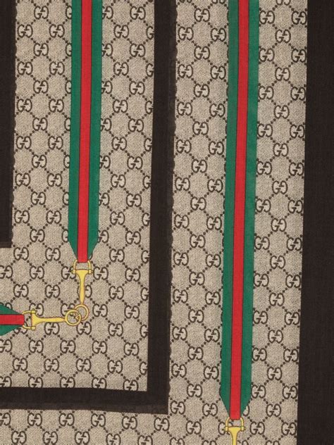 gucci stof|gucci frayed scarf.